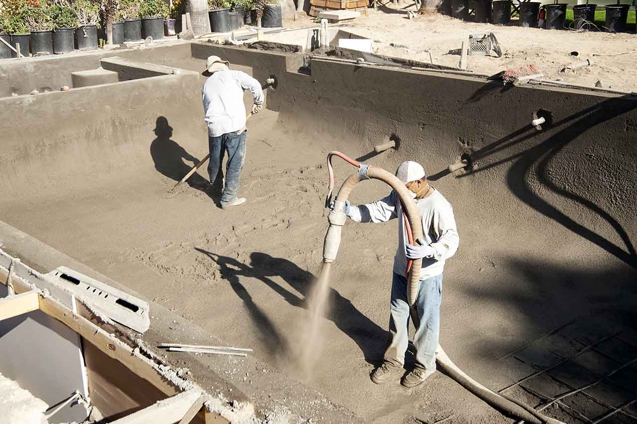 gunite-pool-construction